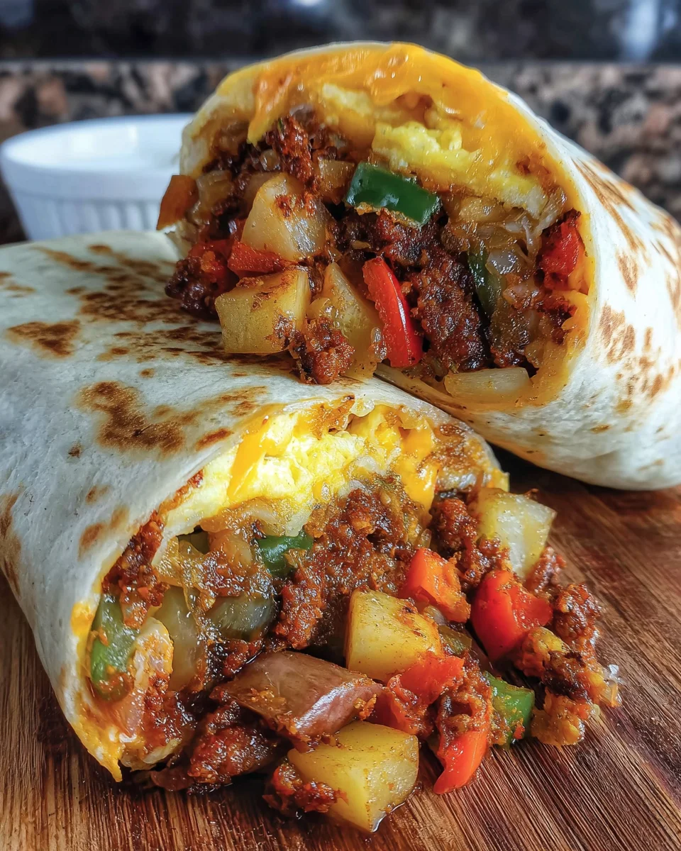 Breakfast Burrito Chorizo