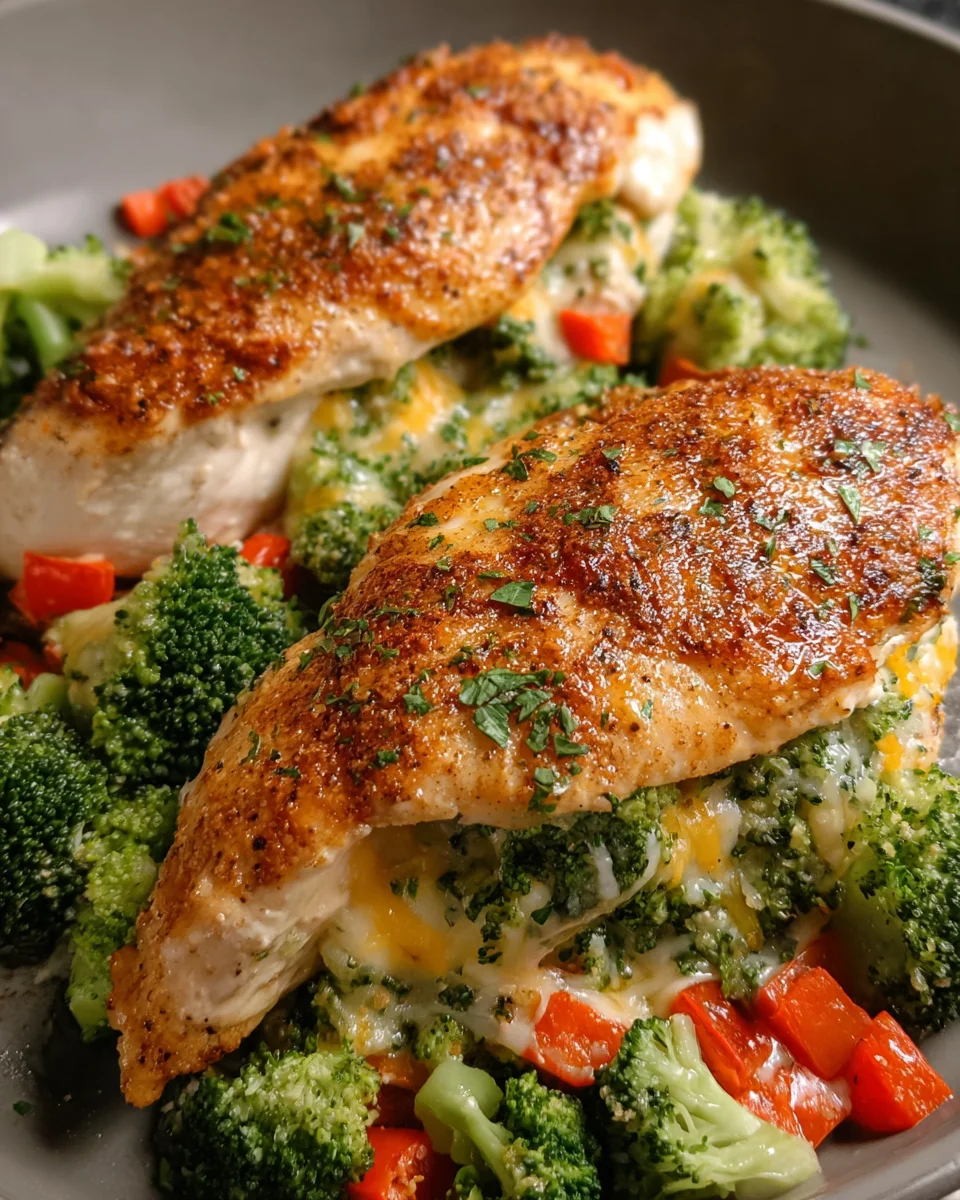 Cheesy Broccoli Chicken
