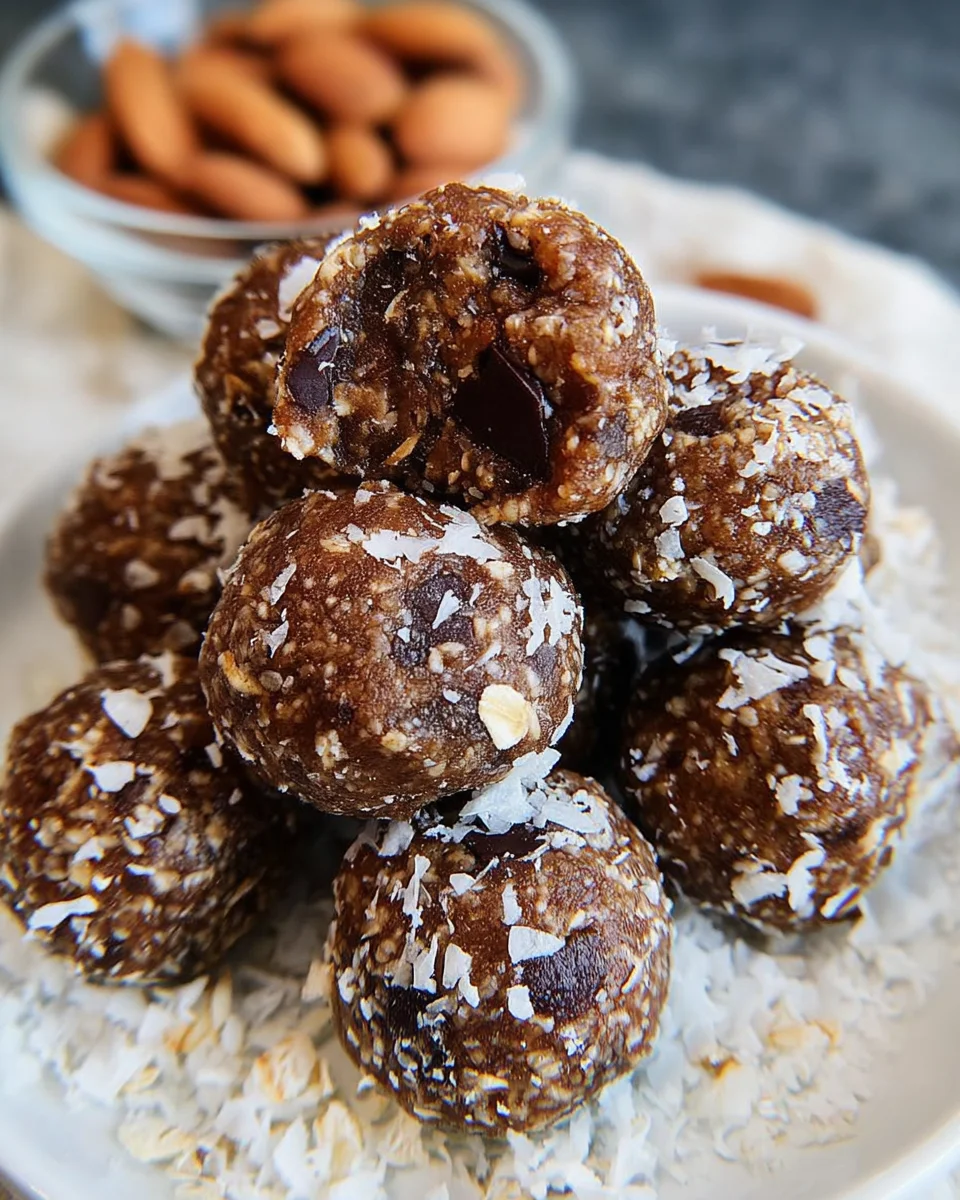 Almond Joy Energy Balls