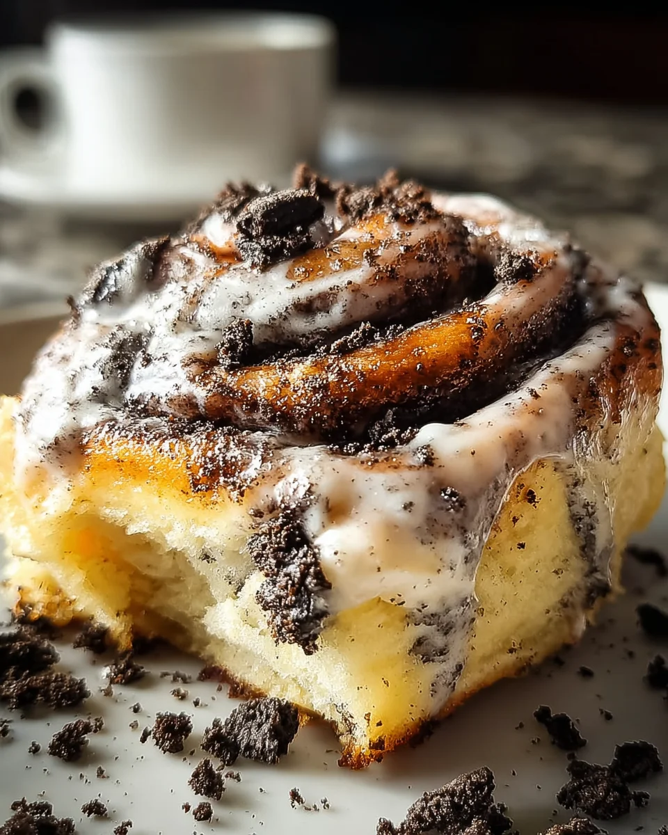 Oreo Cinnamon Roll