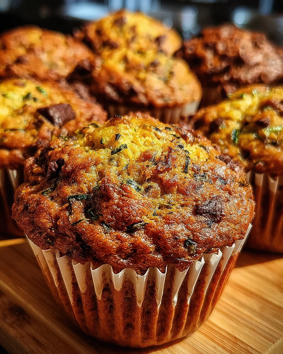 Pumpkin Zucchini Snack Muffins