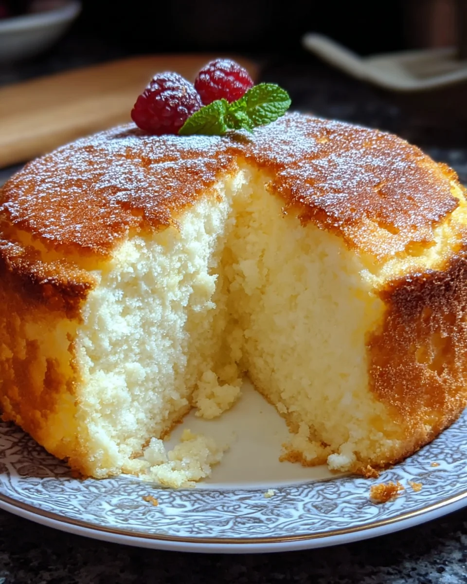 Light & Fluffy Yogurt Cake