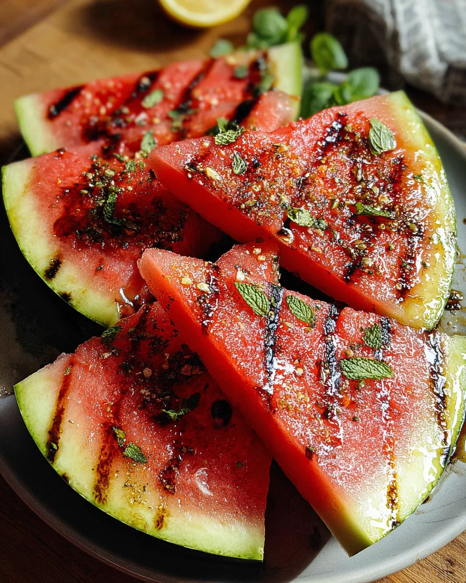 Grilled Watermelon