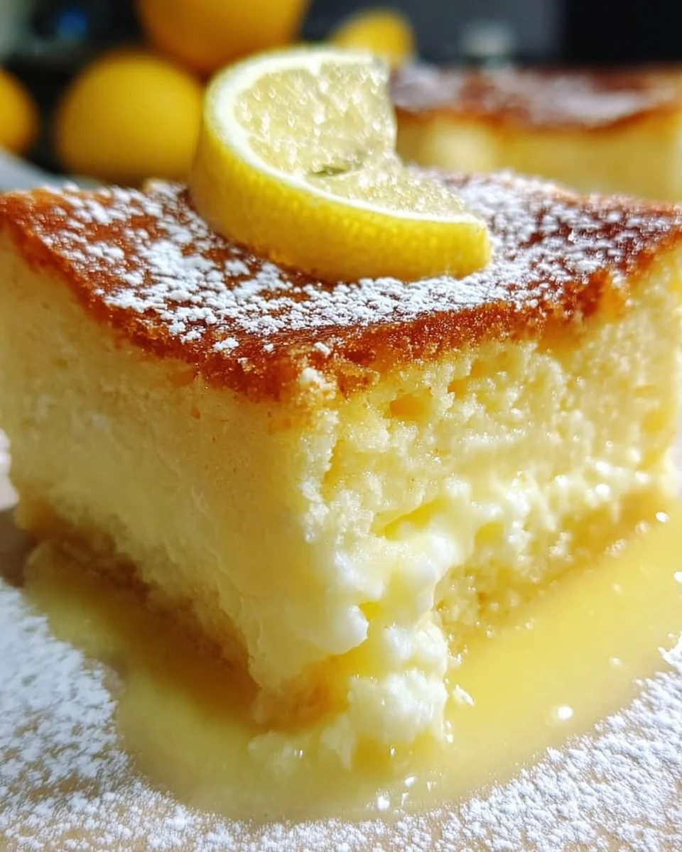 Lemon Custard Cake