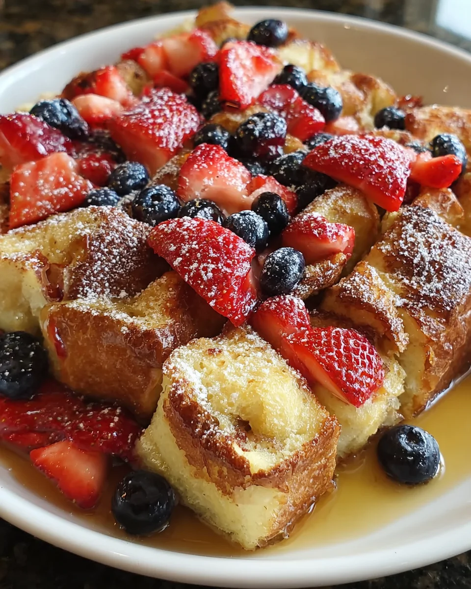 Berry French Toast Casserole