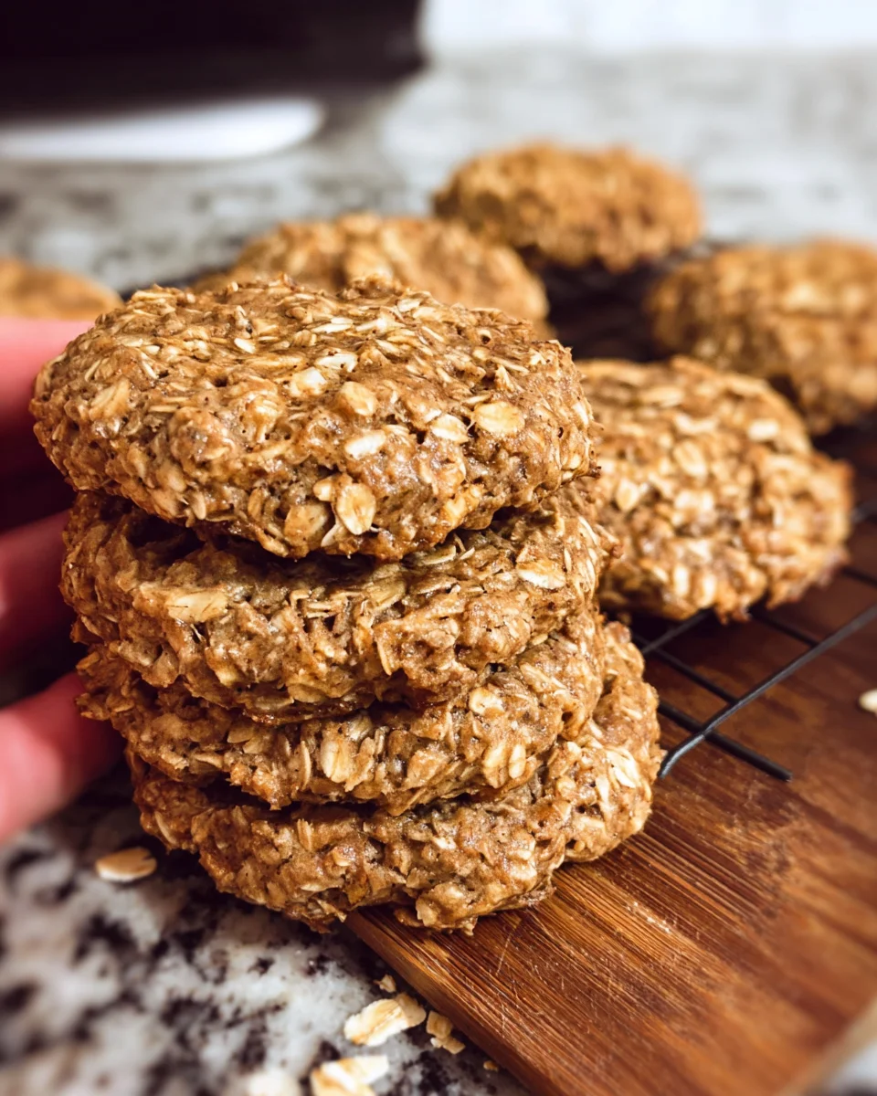 Oatmeal protein cookies