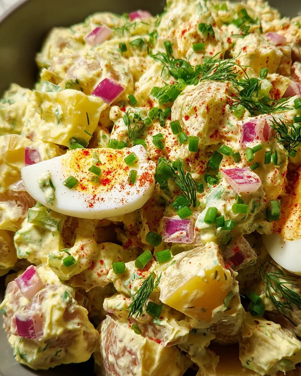 Classic American Potato Salad