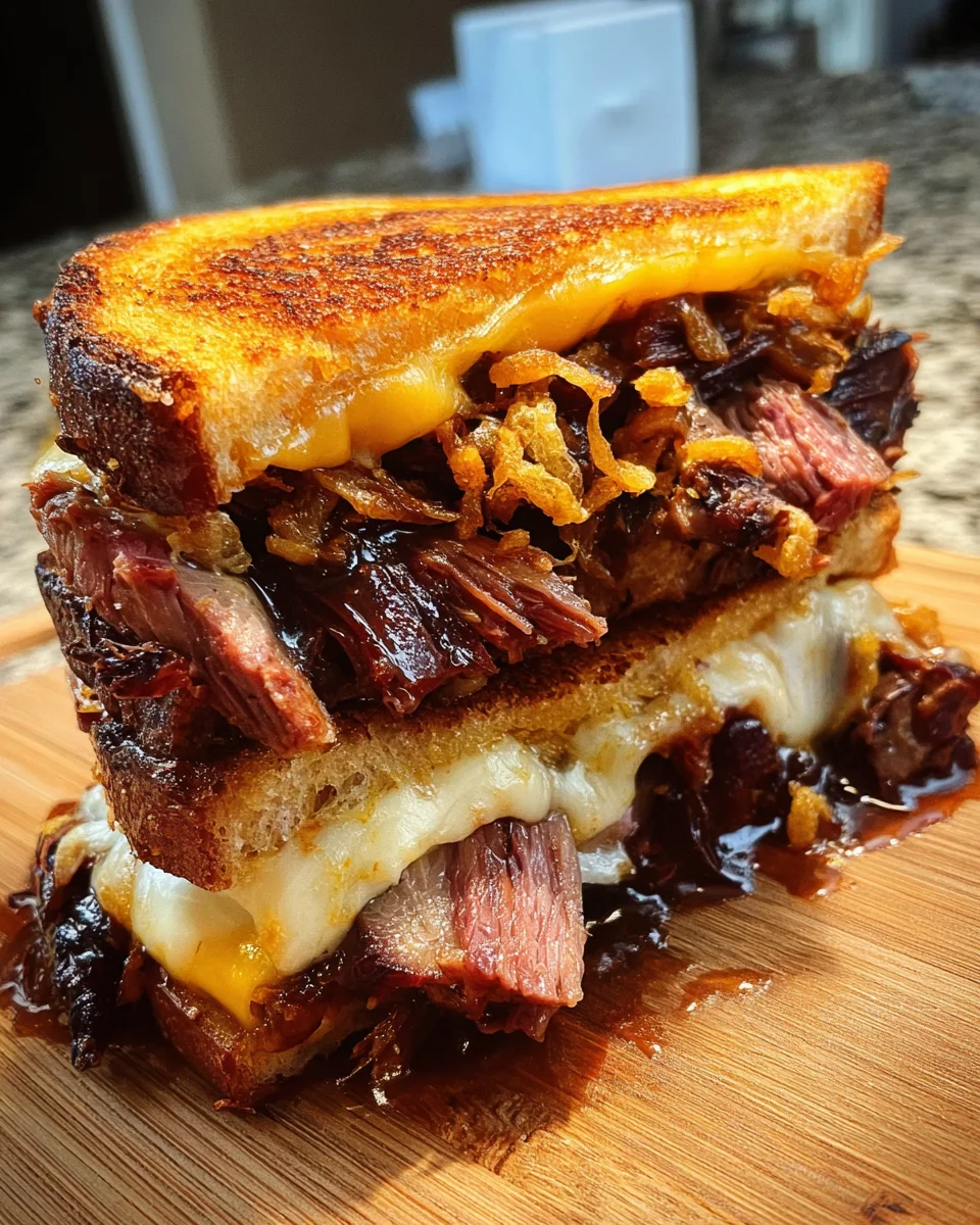 BBQ Brisket Melts