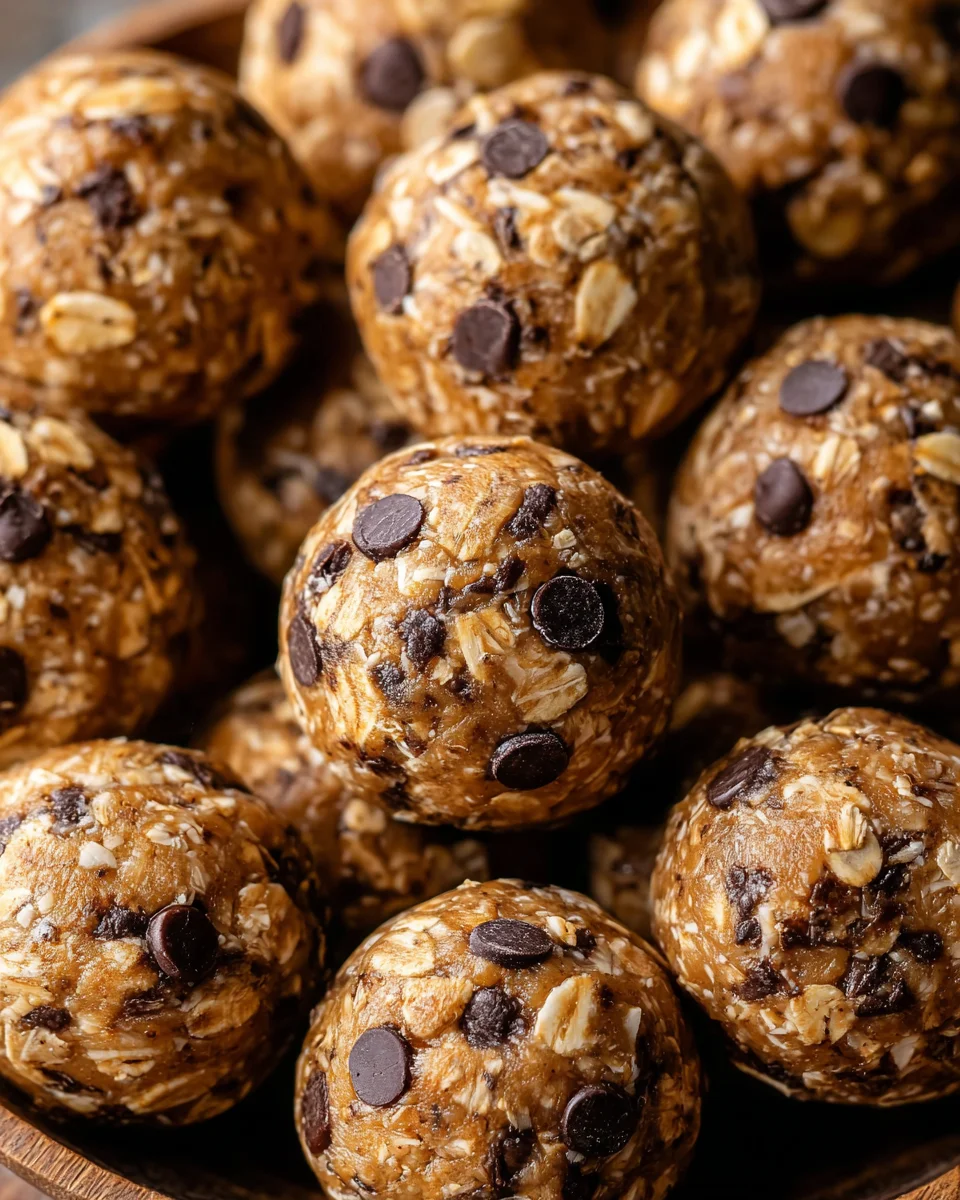 Peanut Butter Chocolate Chip Balls