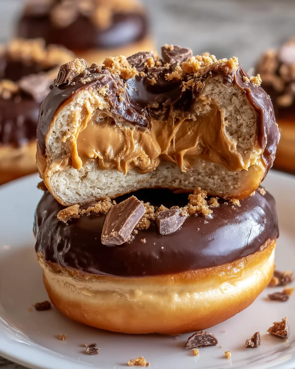 Peanut Butter Cheesecake Donut