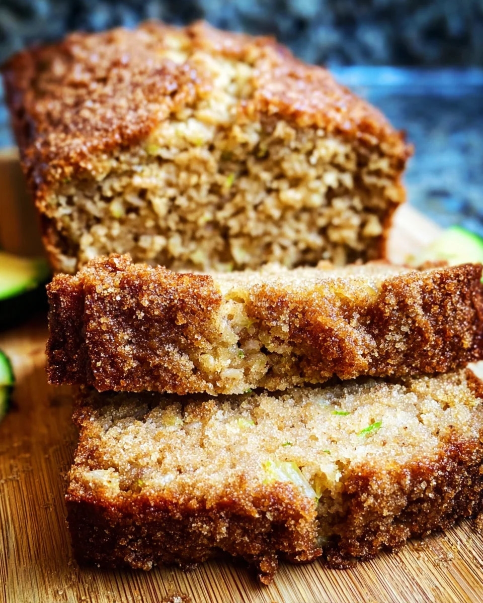 Snickerdoodle Zucchini Bread