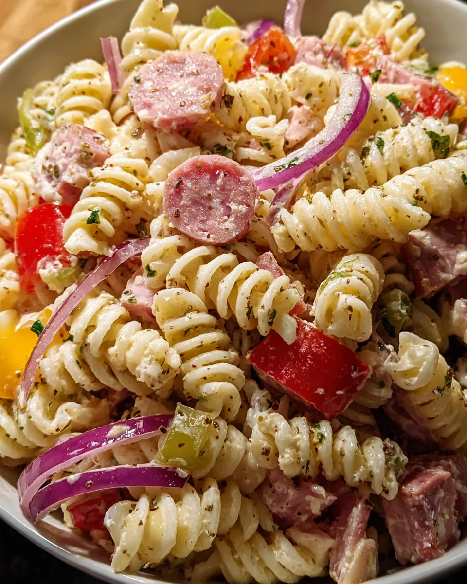 Grinder Pasta Salad Twist