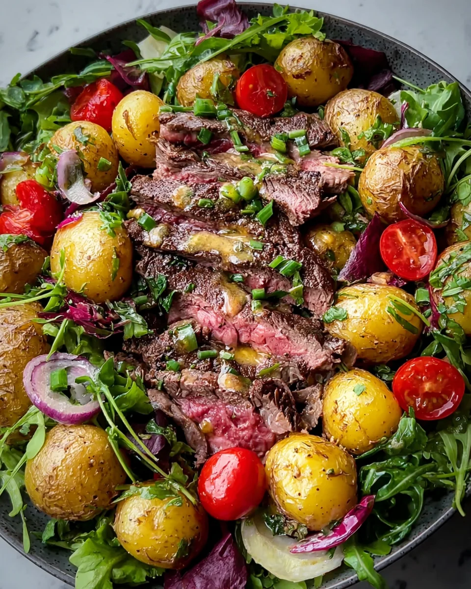 Steak and Potato Salad