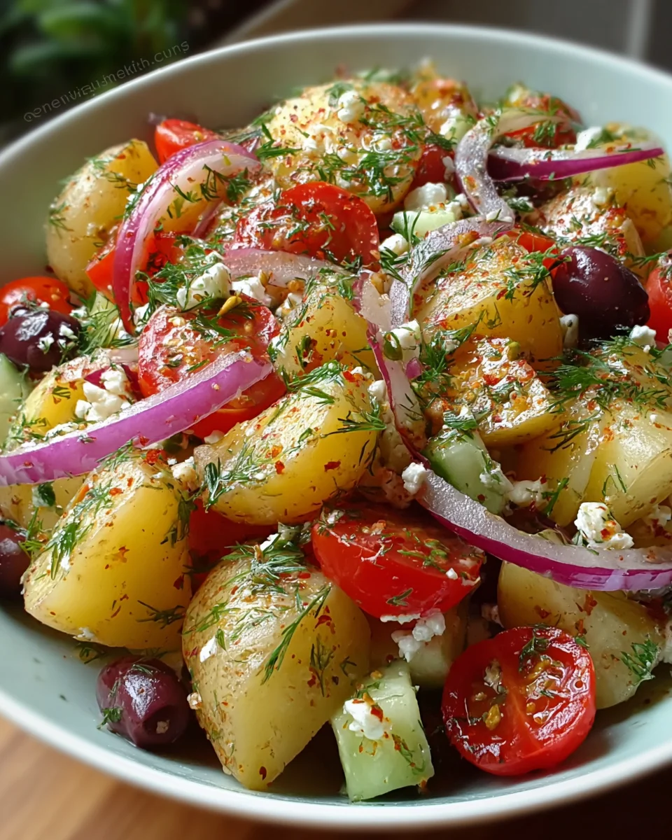 Greek Potato Salad