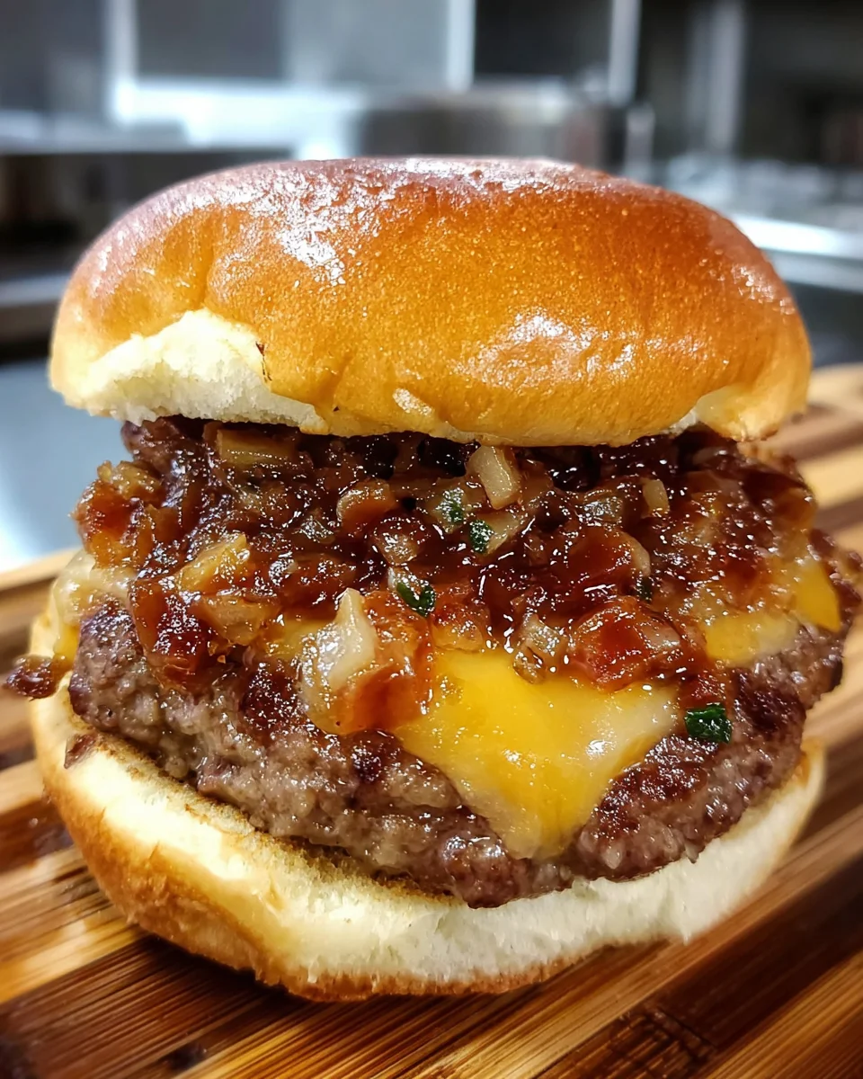 Cheeseburger Bacon Jam Sliders