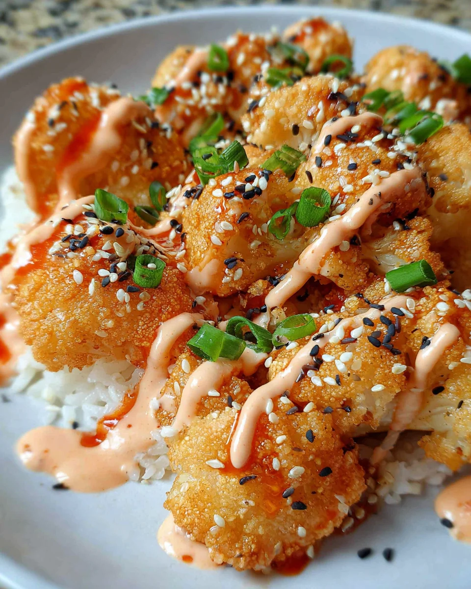 Vegan Bang Bang Cauliflower