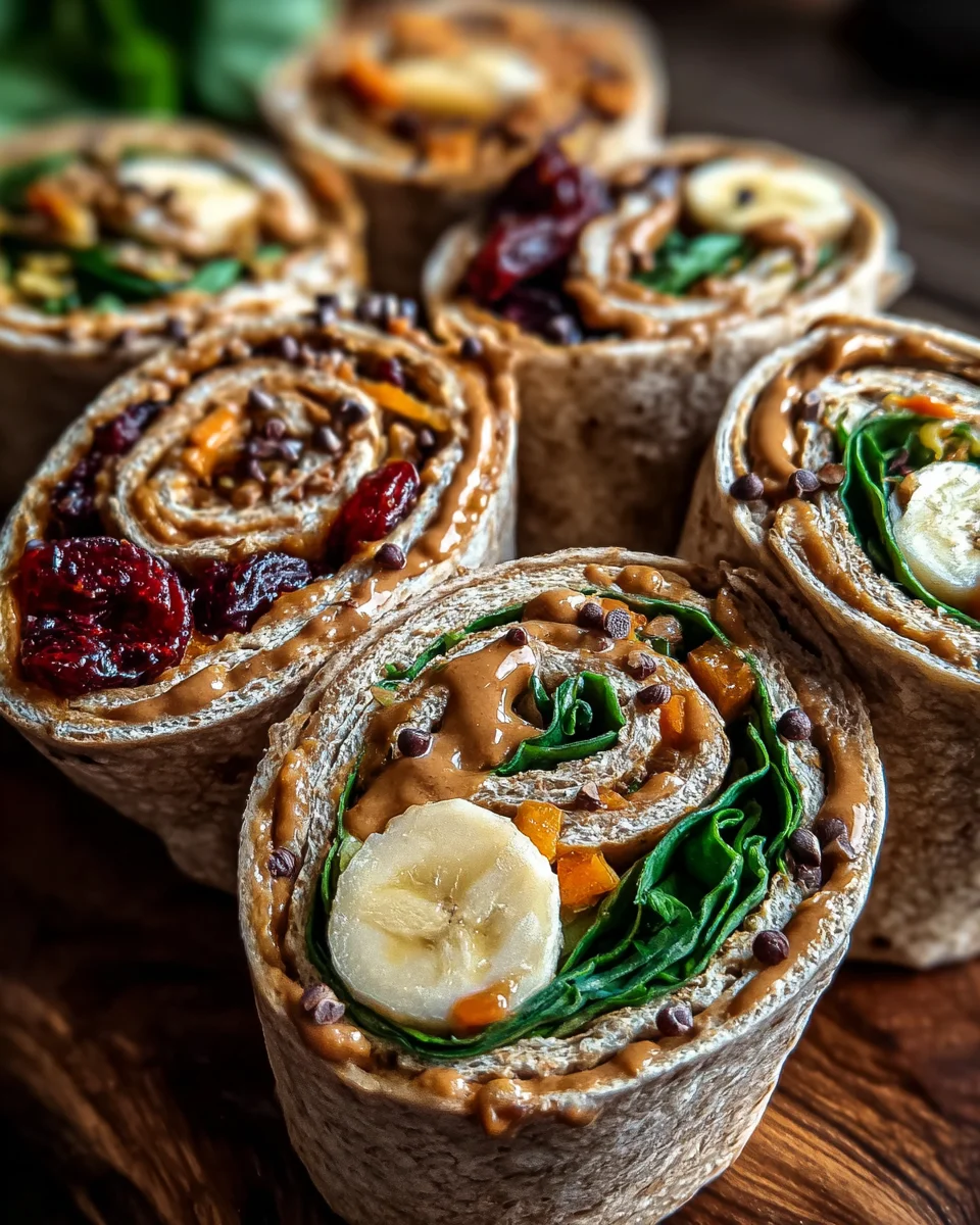 High‑Protein Peanut Date Wraps