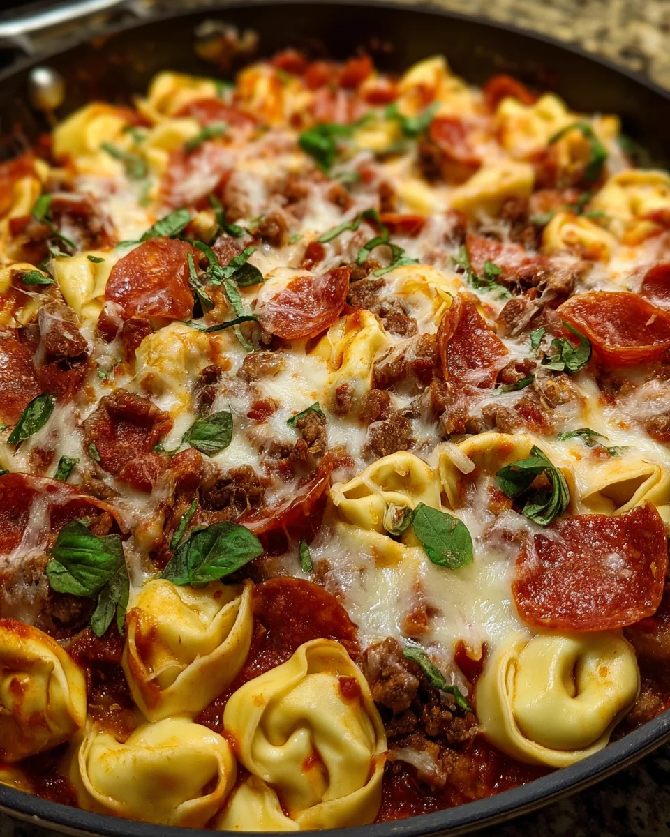 Meat Lovers Pizza Tortellini