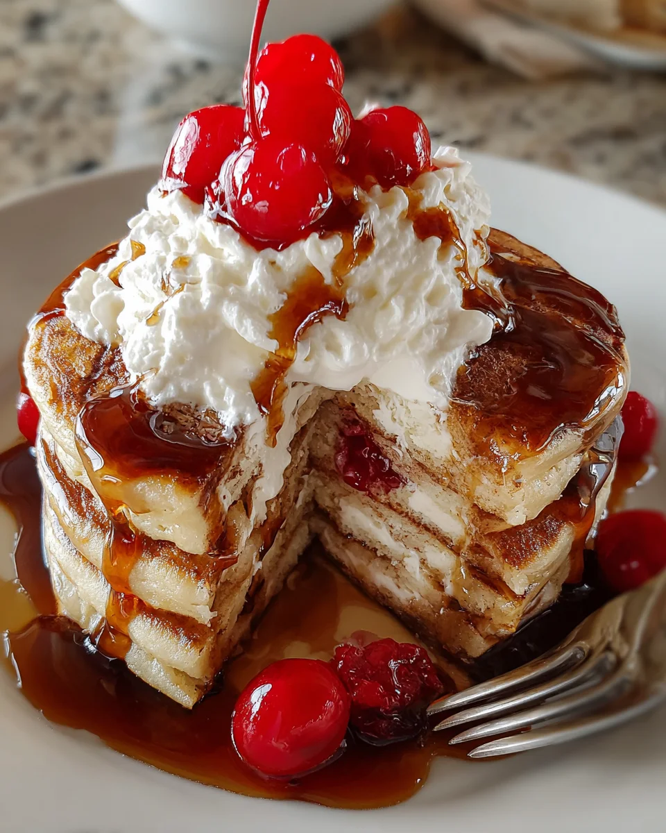 Rebel Root Beer Float Pancakes