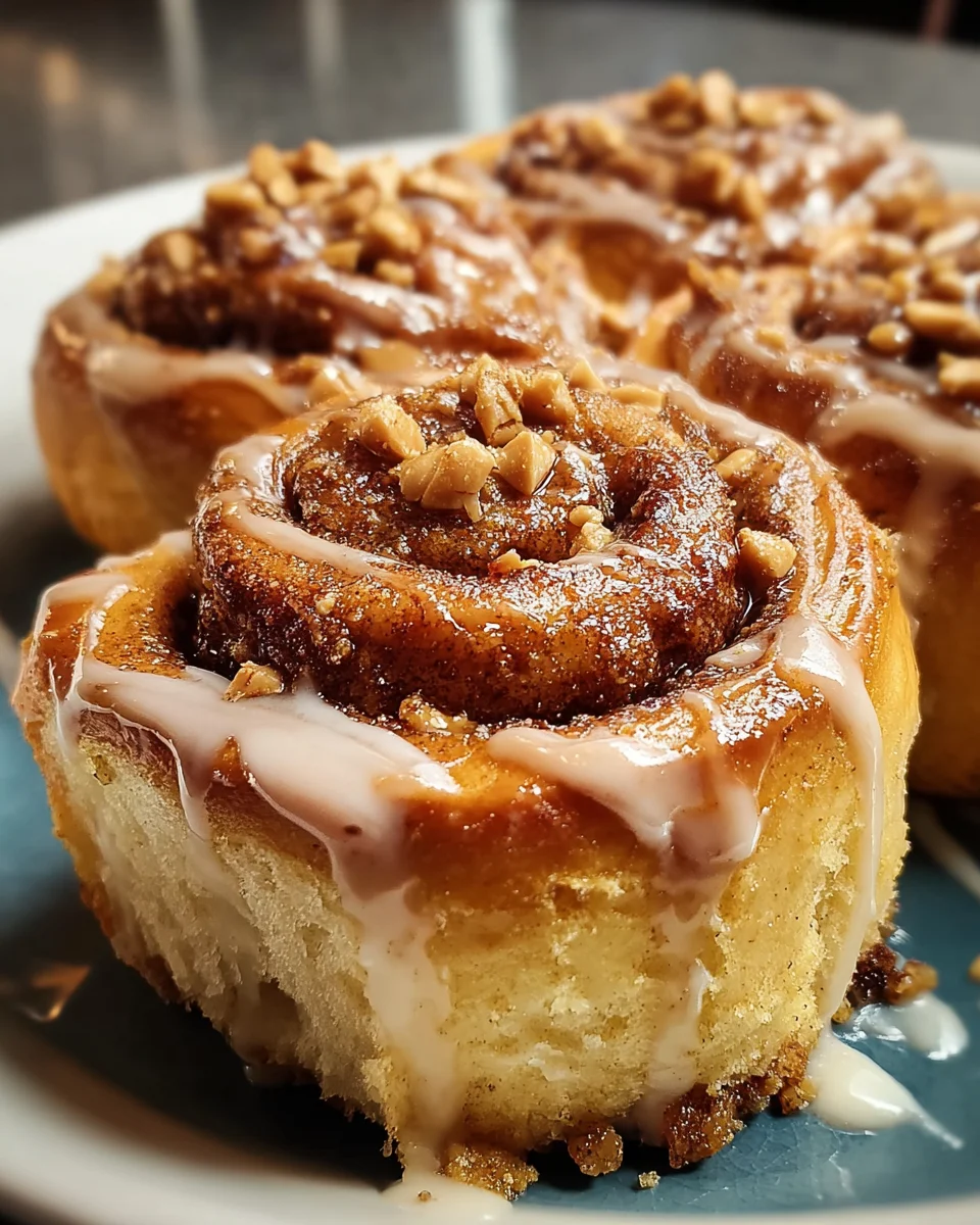 Pumpkin Spice Cinnamon Rolls Peanut