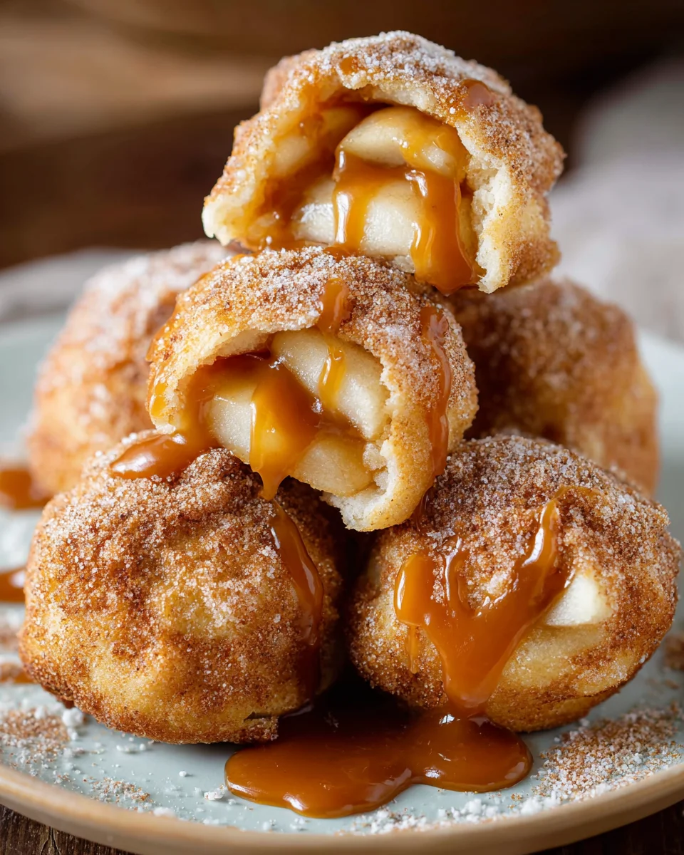 Caramel Apple Pie Bombs