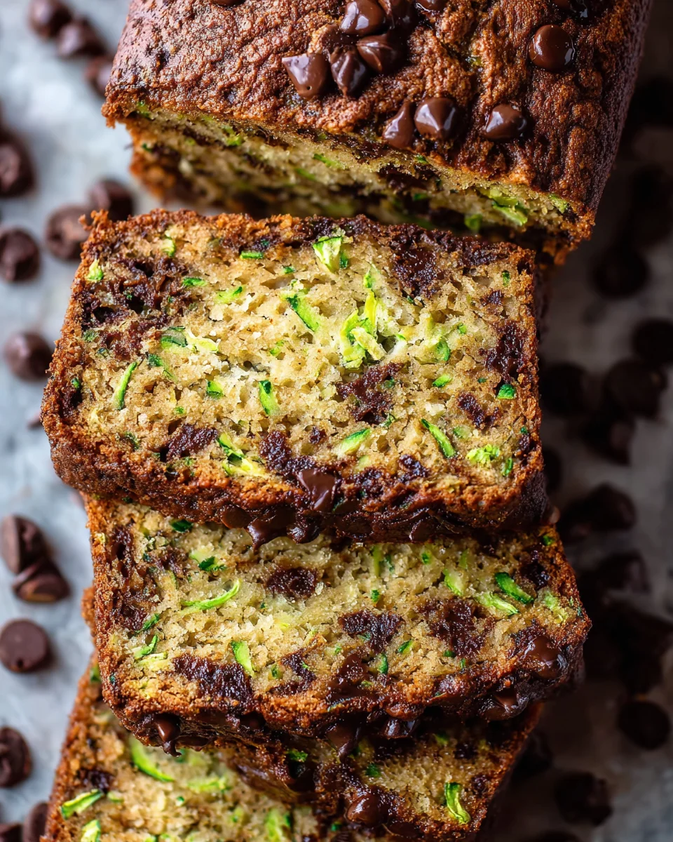 Chocolate Chip Zucchini Bread