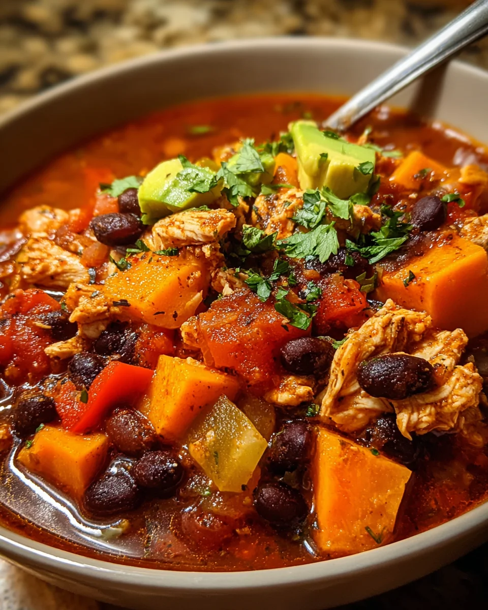 Turkey Sweet Potato Chili