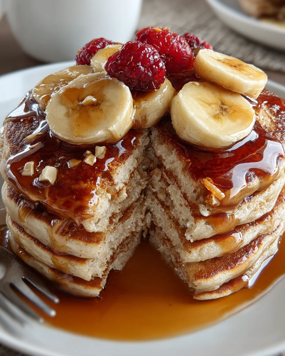Fitness Protein Pancakes Banana