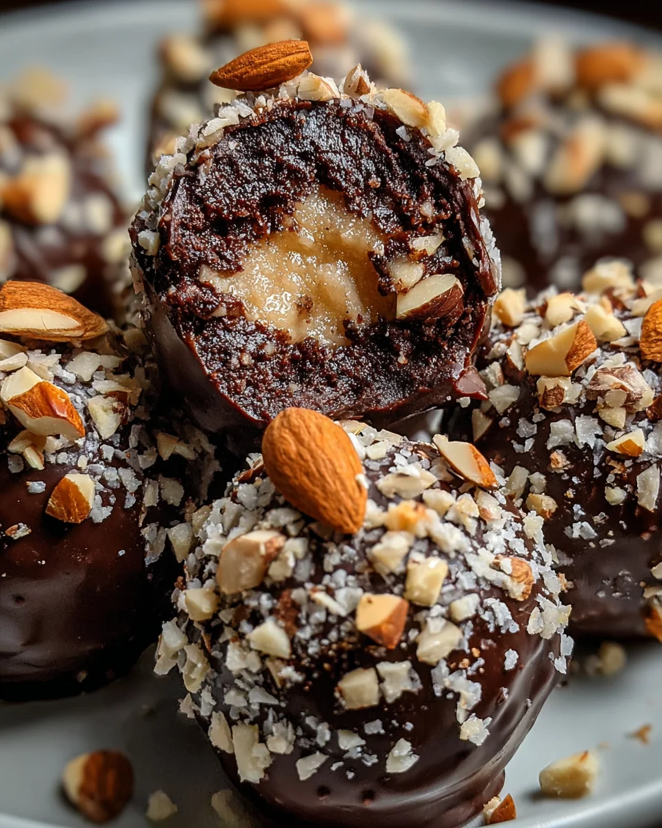 Chocolate Ricotta Fudgy Truffles