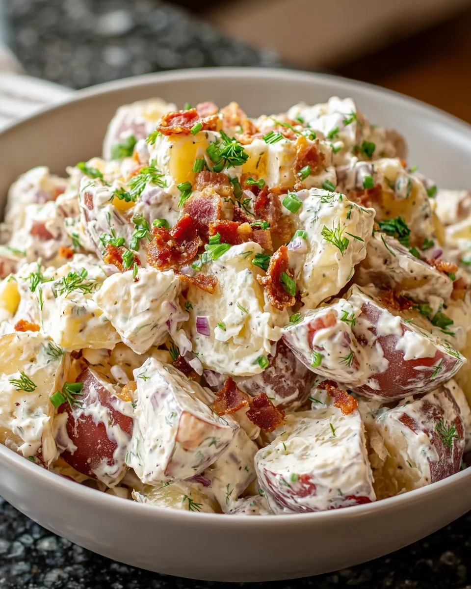 Steakhouse Potato Salad Loaded