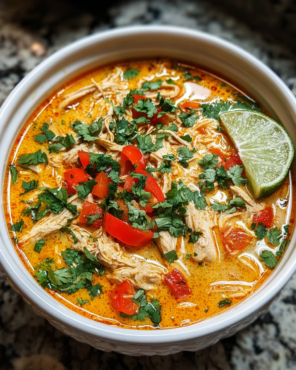 Thai Coconut Chicken Soup