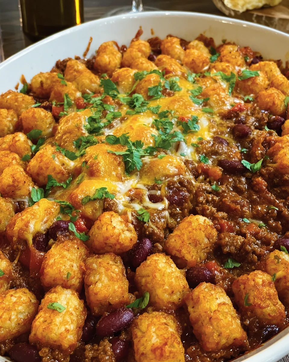 Chili Tot Bake