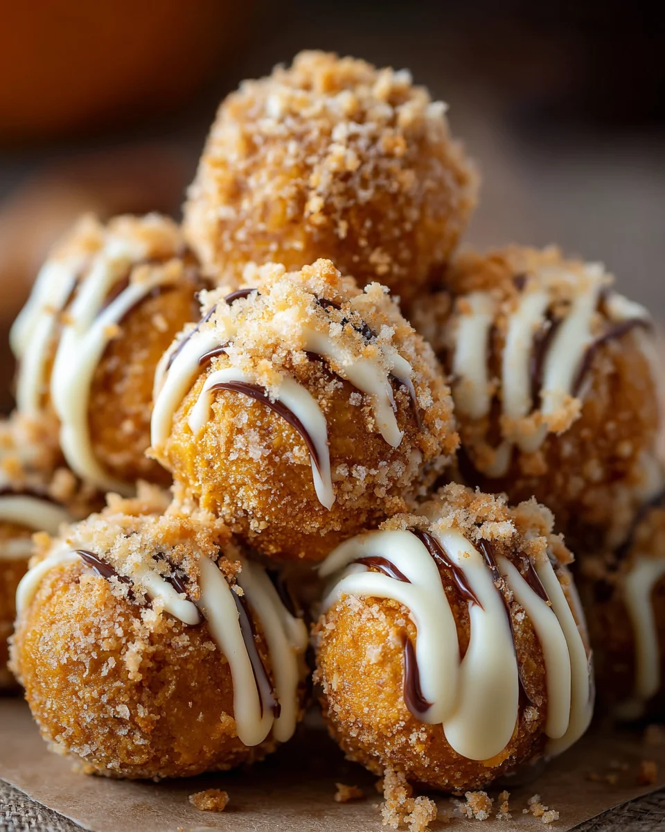 No Bake Pumpkin Cheesecake Balls