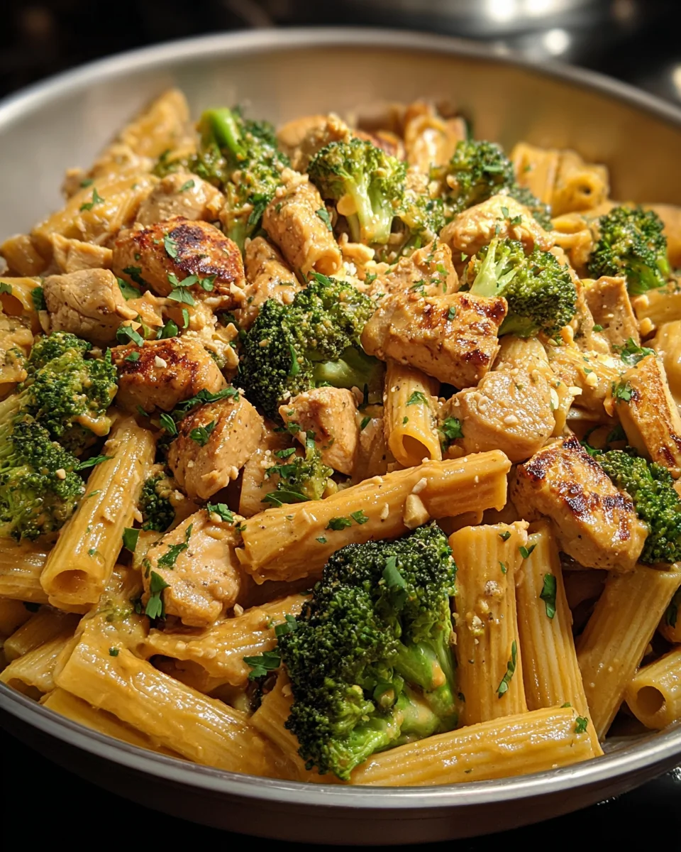 One-Pot Thai Peanut Chicken Broccoli