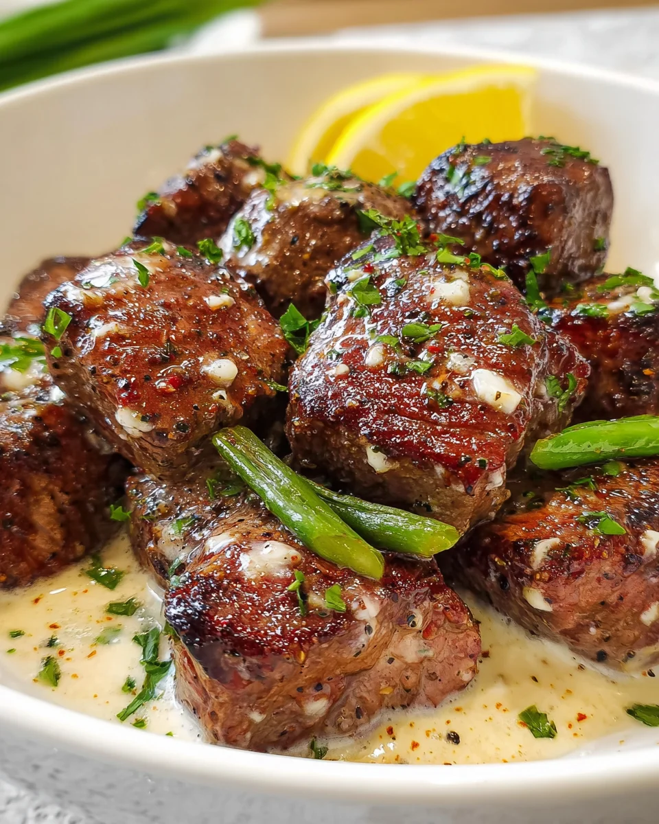 Garlic Butter Steak Bites Cream