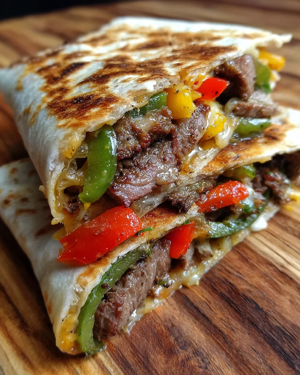 Crispy Steak Wraps
