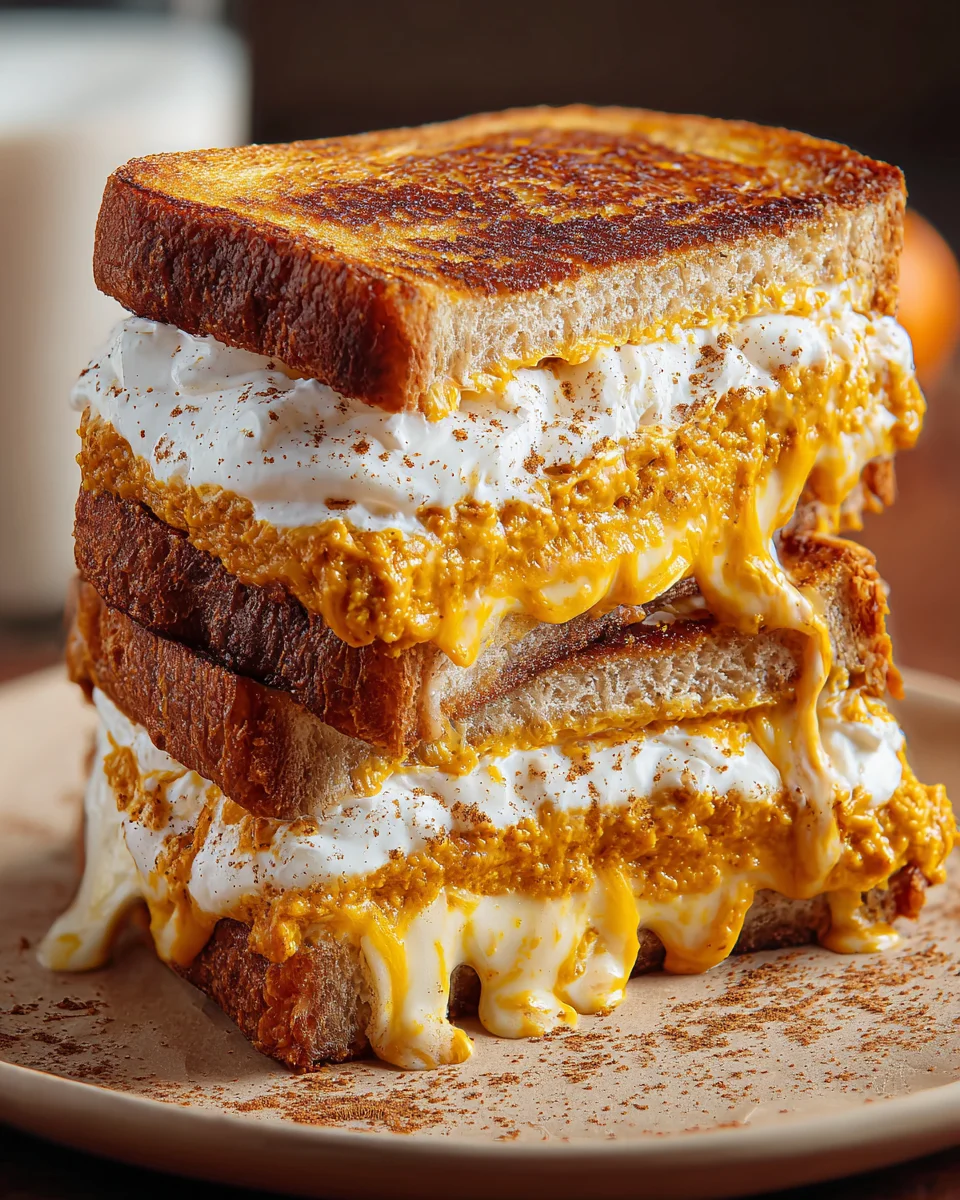 Rebel Float Pumpkin Spice Grilled Cheese