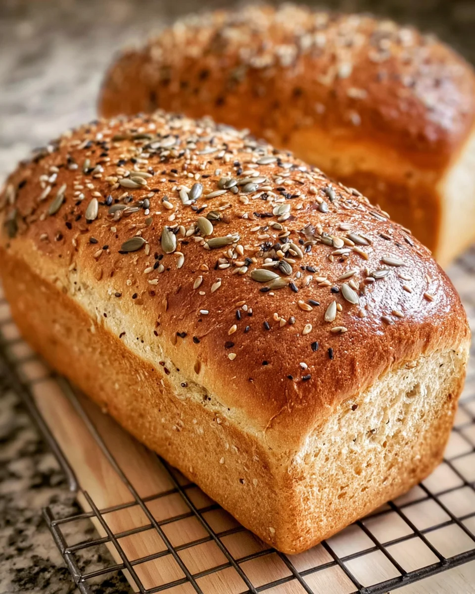 Multi-Seed Honey Wheat Bread