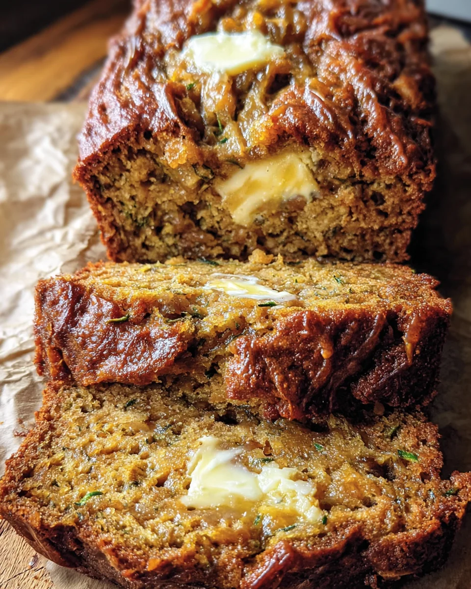 Apple Butter Zucchini Bread
