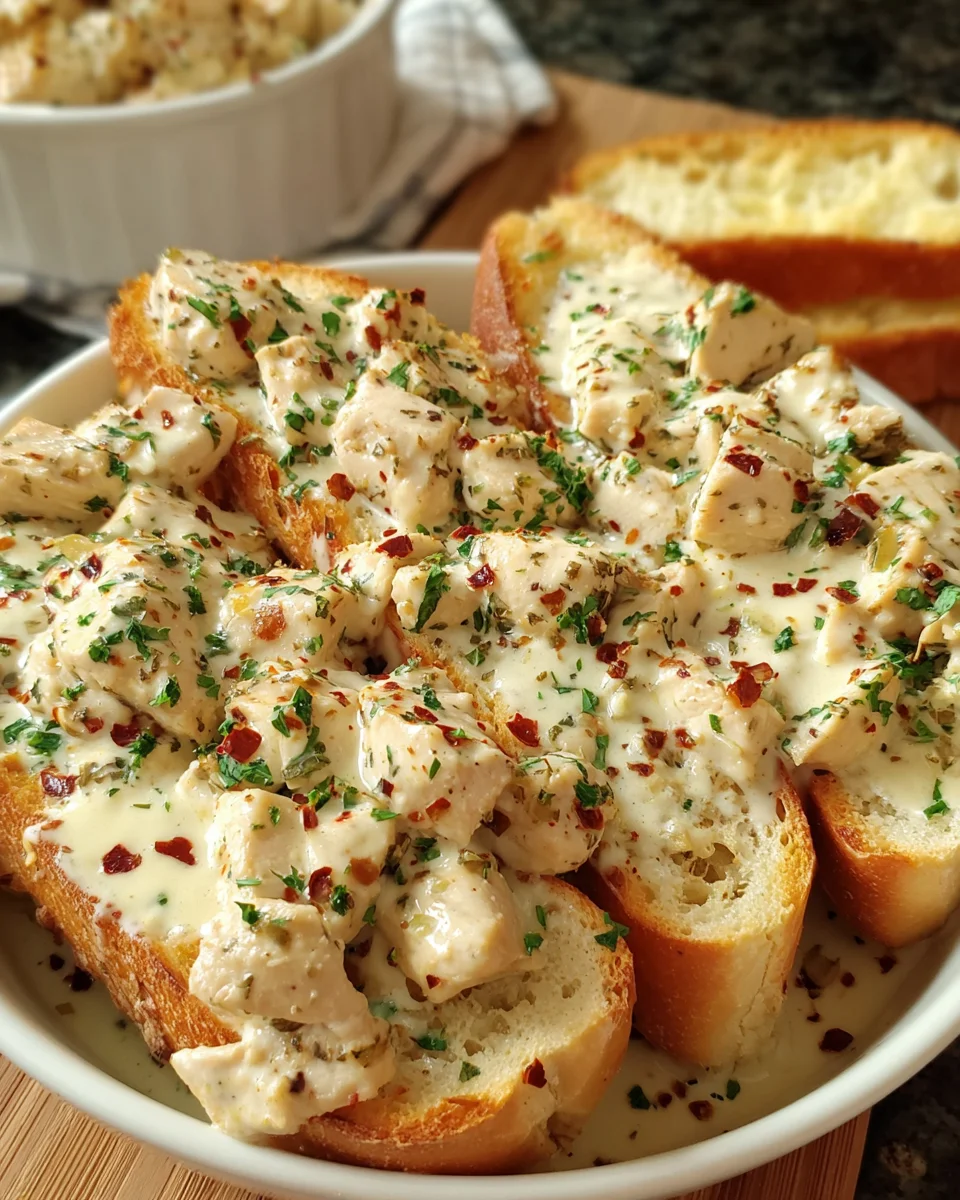 Garlic Chicken Alfredo