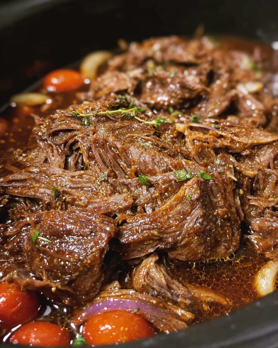 Crock Pot Mexican Shredded Beef
