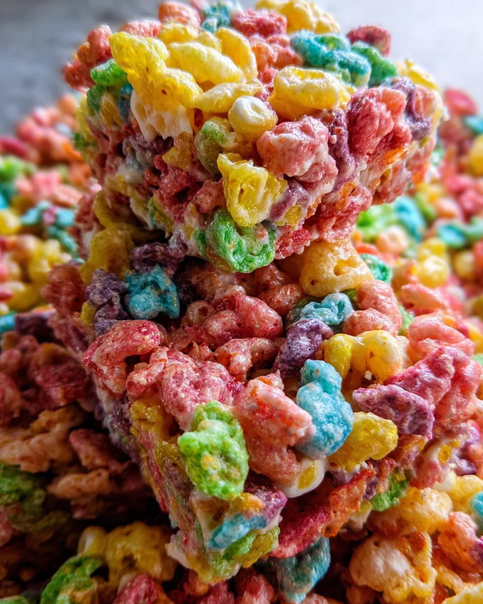 Fruity Pebbles Treats