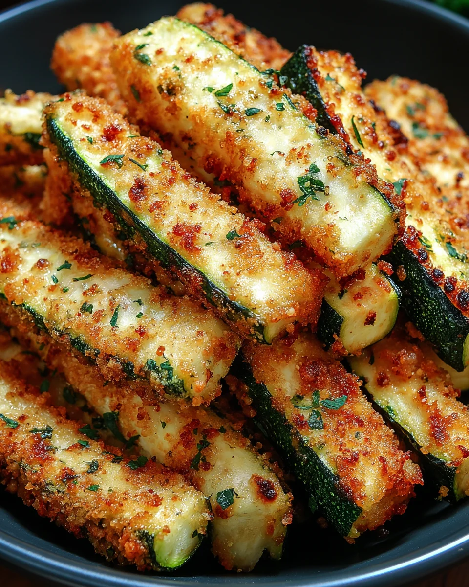 Healthy Air Fryer Zucchini Fries