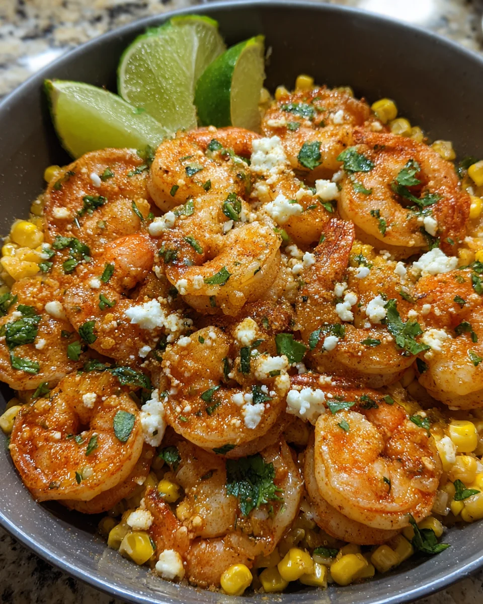 Mexican Street Corn Shrimp