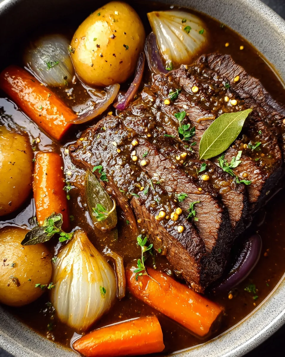 Sauerbraten German Pot Roast