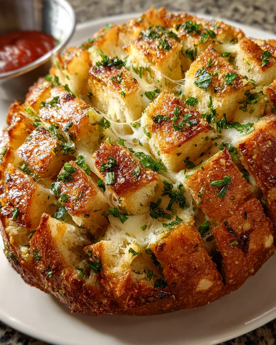 Cheesy Garlic Pull-Apart Bread