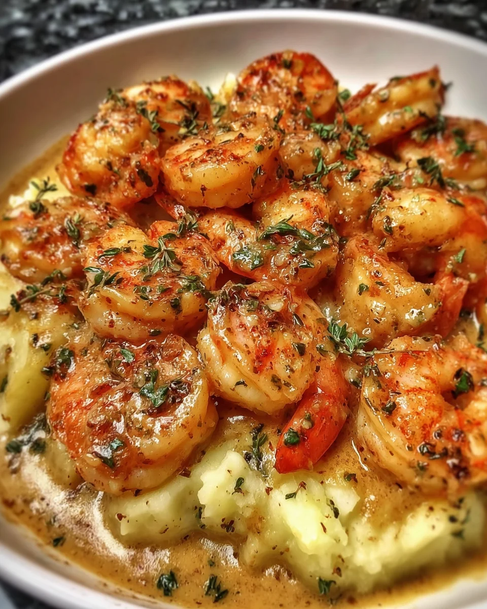Garlic Shrimp Potatoes