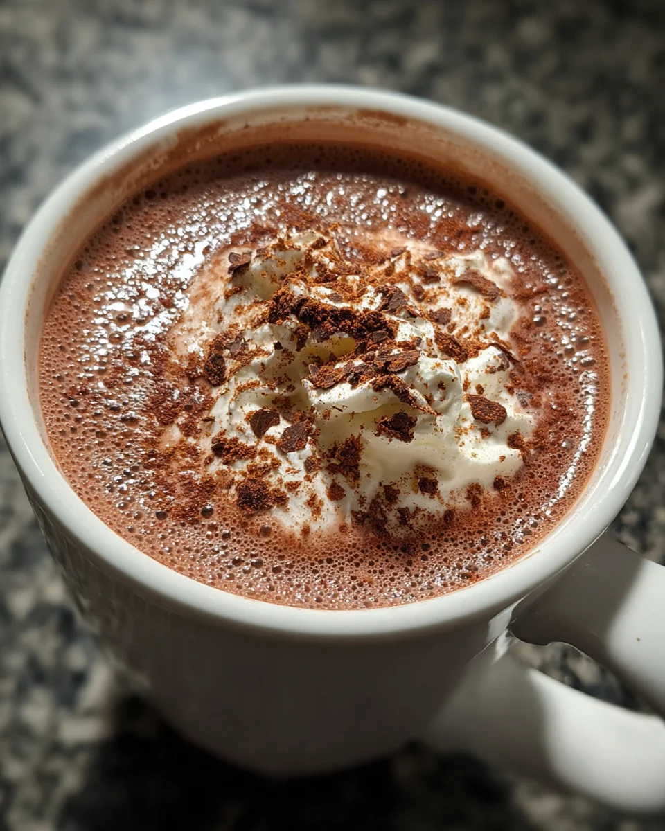 Spicy Cajun Hot Chocolate
