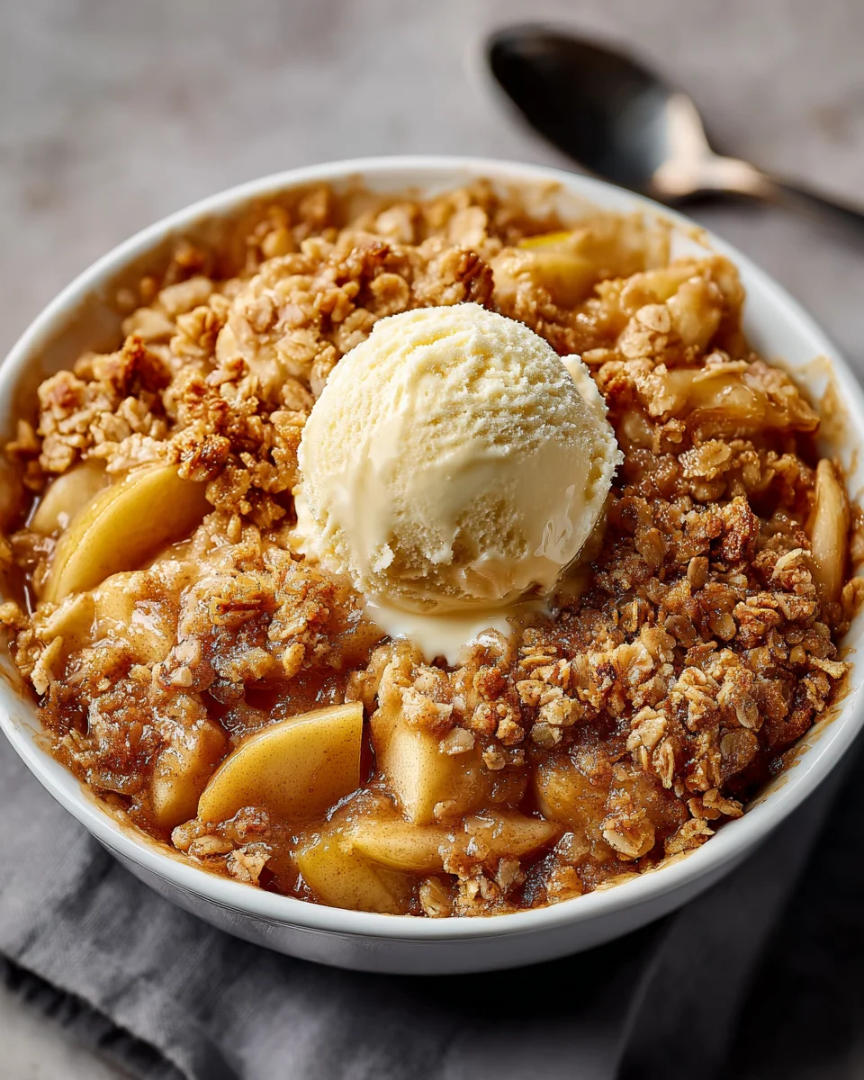 Classic Apple Crumble