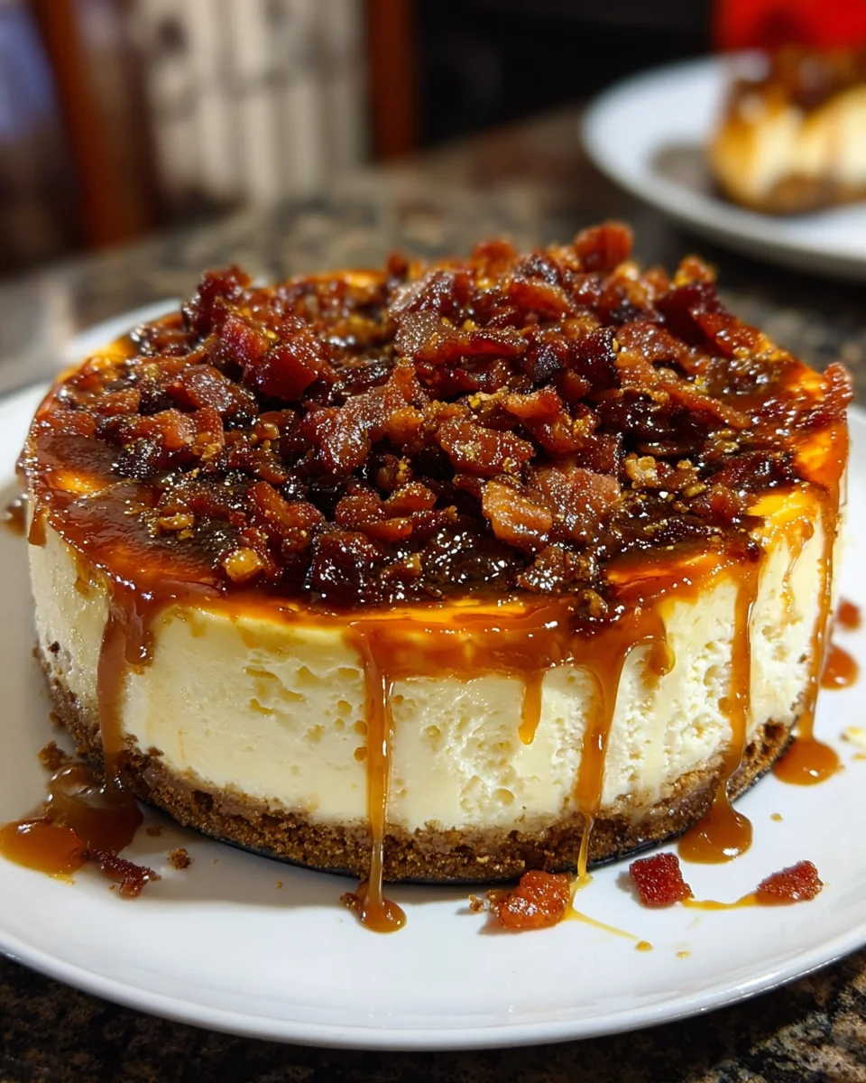 Bacon Caramel Cheesecake Bliss